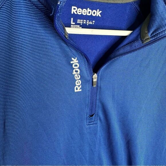 Reebok Speedwick men’s large blue pullover - Picture 4 of 6